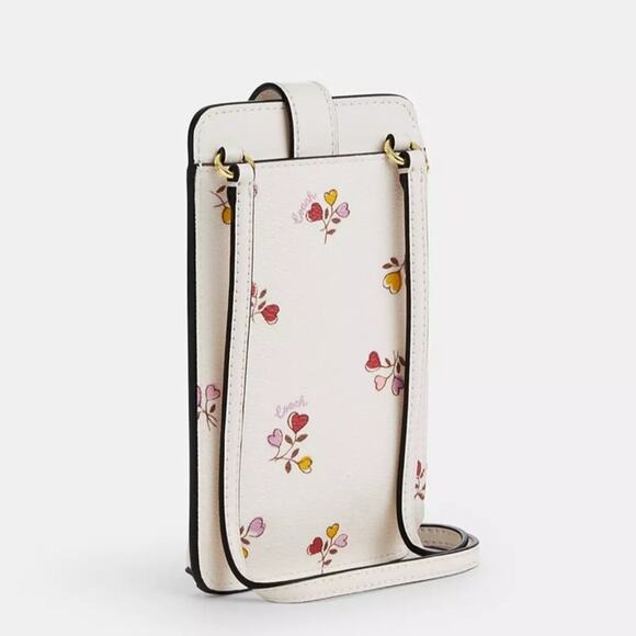 ❤️ Coach Phone Crossbody Bag With Heart Print main image 4